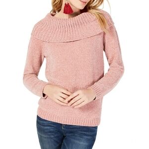 Inc International Concepts Women's Cowl-neck Chenille Sweater Size Medium